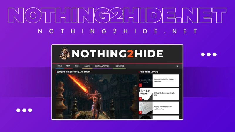 nothing2hide .net latest news
